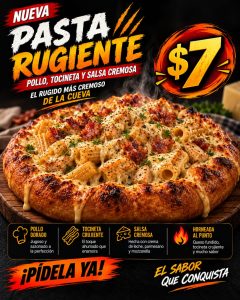 pasta rugiente