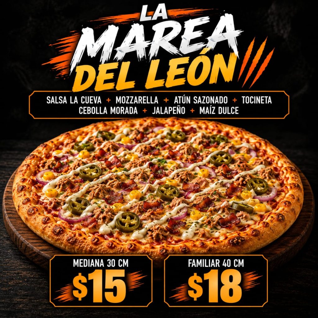 pizza la marea del león